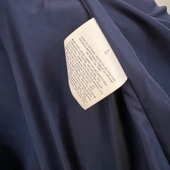 Old Navy Collarless Quilted Jacket Size Large - Picture 7 of 10